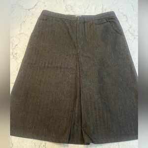 GAP Dark Brown A-Line Skirt